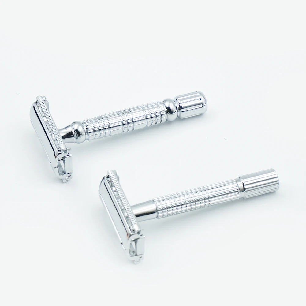 Hot Sale butterfly Open Razor classic double edge Zinc alloy safety razor ecofriendly for Men