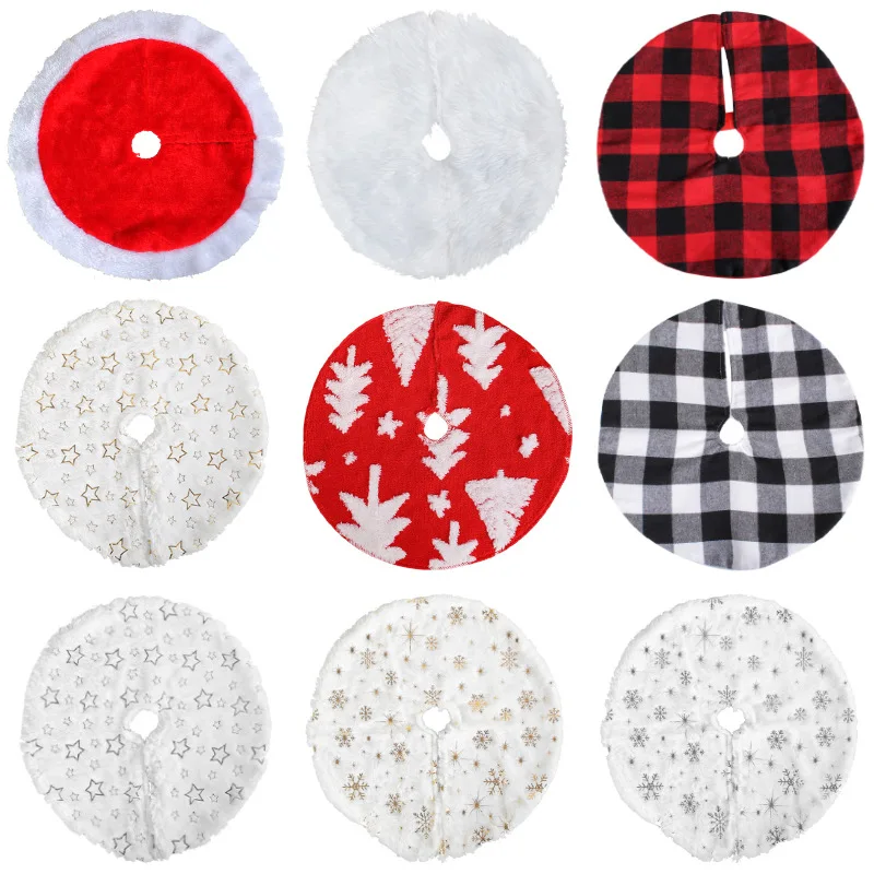 Small size Mini Christmas Tree Skirt Decoration Wholesale New Desktop Christmas Tree Decoration