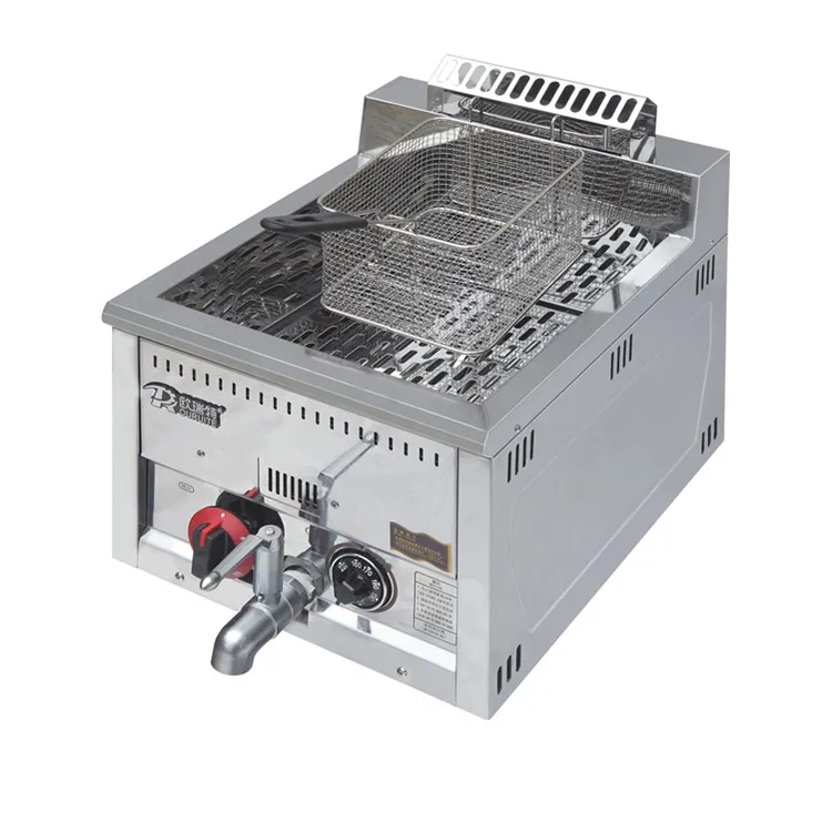 Promotional Various Electric Oil Fryer  Countertop Gas Fryer Chicken Fried Machine