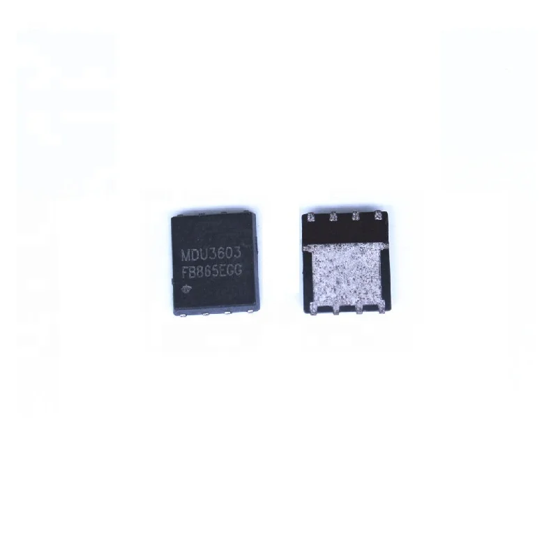 MDU3603 MDU3603RH Trans MOSFET P-CH 30V 67A 8-Pin DFN Замена Чип