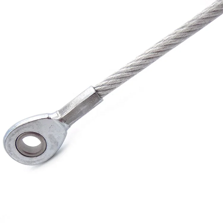 C-Pin, оцинкованная стальная проволочная веревка, металлическая проволочная клемма из нержавеющей стали, стальная проволочная клемма для обжима проводов