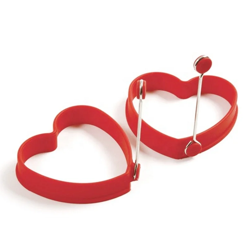 High Quality silicone egg ring BPA free heat resistant egg frying mold