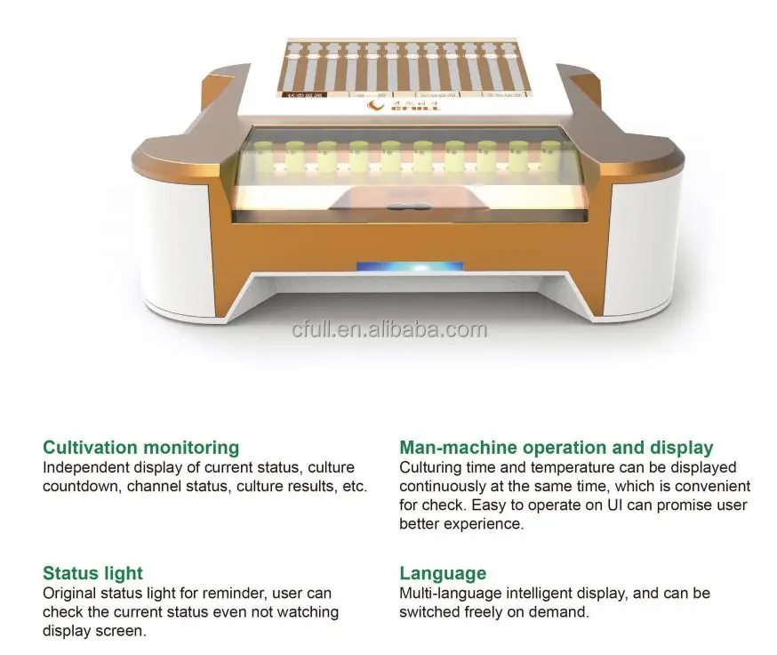 Smart Digital Auto Reader Incubator Machine Rapid Readout Biological Indicator Laboratory Use Sterilization Equipment