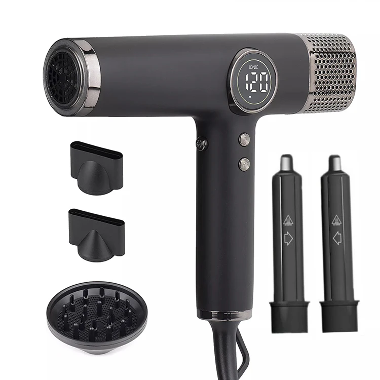 5 in 1 High Speed Hair Dryer 1800w Professional Dryers Blower Drying Multi Styler Brush With Automatic Air Curling