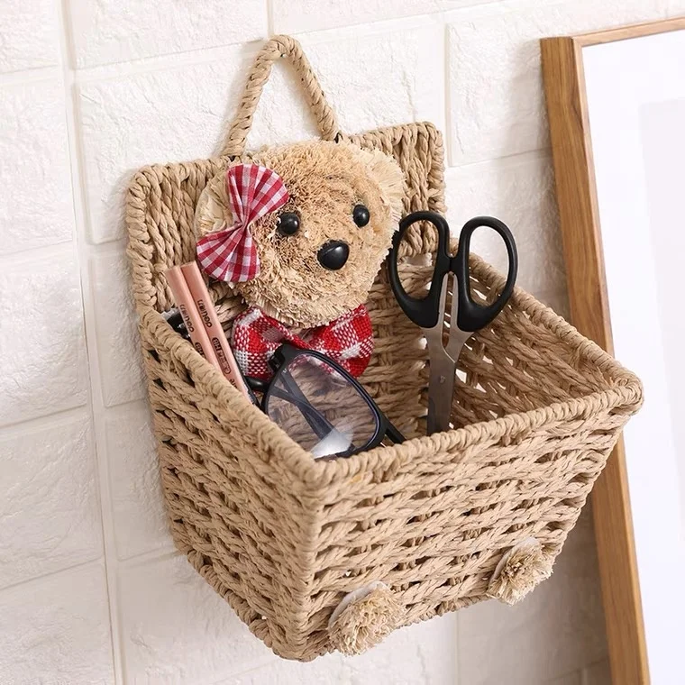 Iron Craft Display Rack Storage Unit Bathroom Shelves Circle Shelf Metal with Wood Round Wall Bedroom Kitchen Office for Home