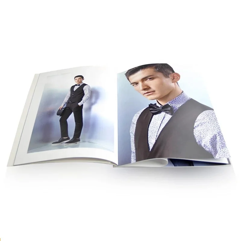 
Professional customized A4 A5 8.5x11 inch magazine soft cover printing 