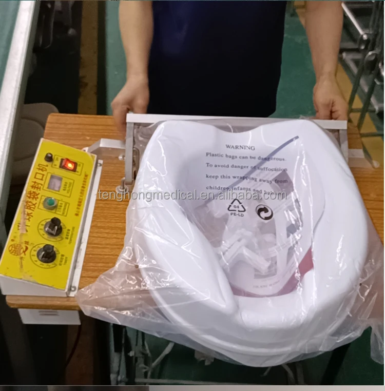 Standard Seat 6 inches Raised Toilet Seat with lid and Lock for Handicapped elderly