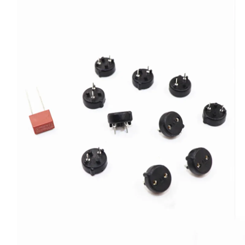 10PCS TE5/TR5 micro slow break fuse base PCB mounting 382 cylinder /392 square fuse holder