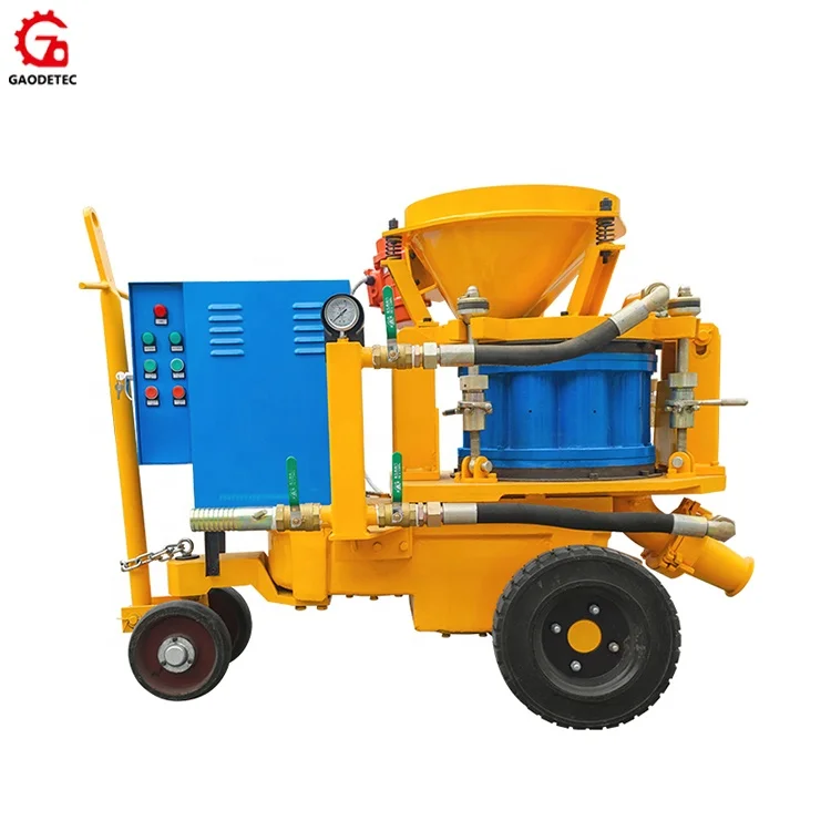 GZ-9E 9m3/h Electric Drive Dry Mix Concrete Spraying Machine for Swimming Pool