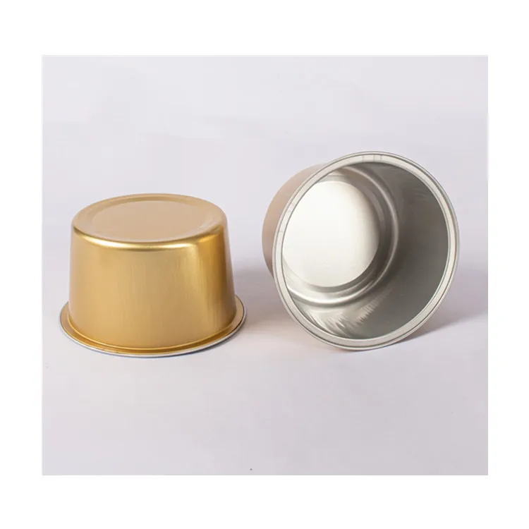 2021 China produces heavy-duty round aluminum foil containers for food packaging