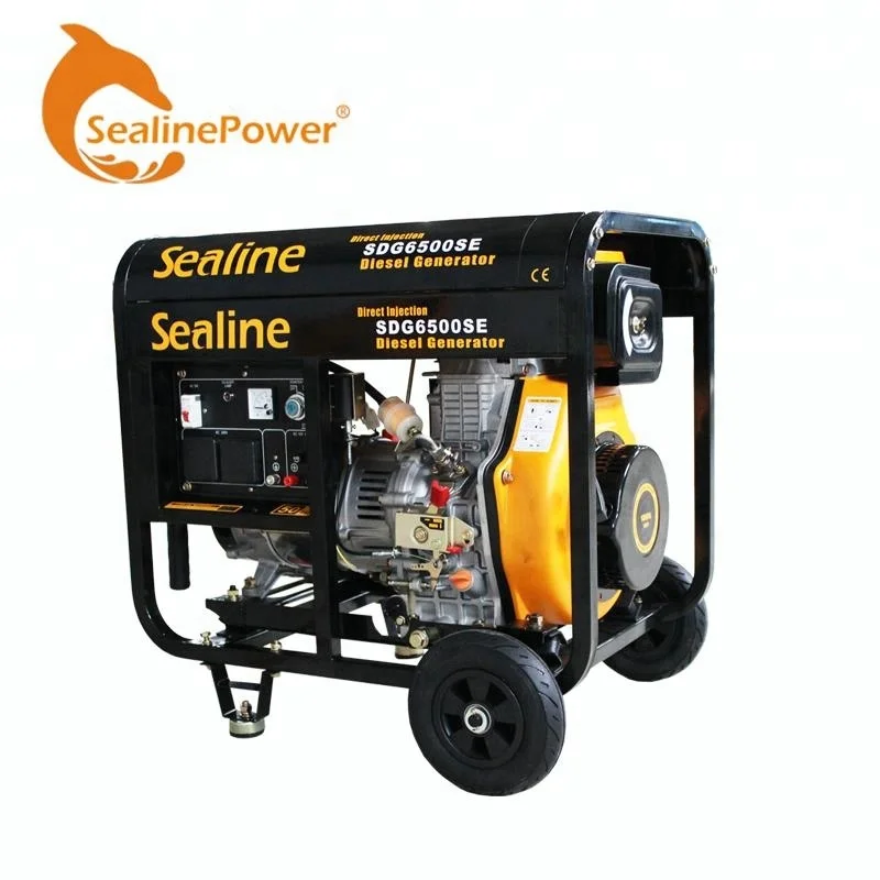 5kva alternator Single-cylinder Air-cooled 5KW Open Type Diesel Generator