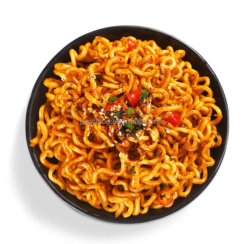 Сертификат HACCP/BRC OEM оптовая продажа Корейская Горячая куриная лапша быстрого приготовления с