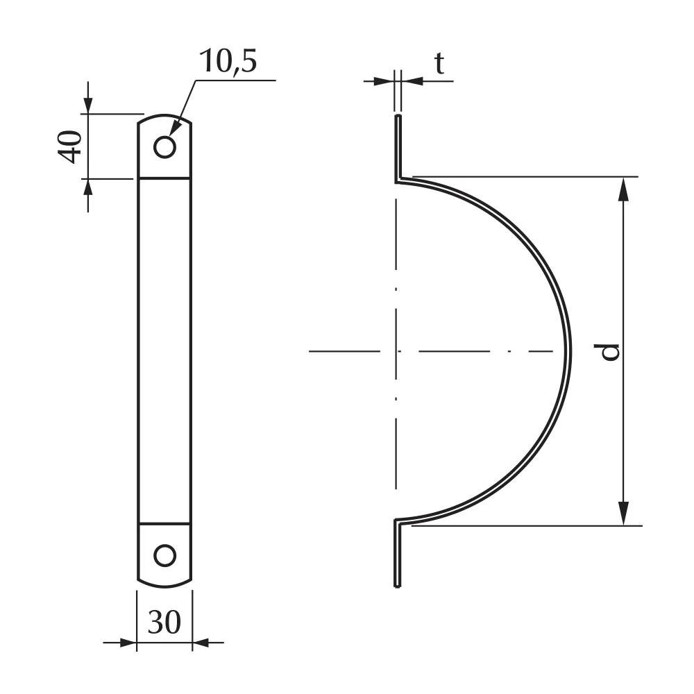 HVAC System air Conditioner Spiral Duct Clamp Ventilation Pipes Clamps Split Rings for Spiral Duct