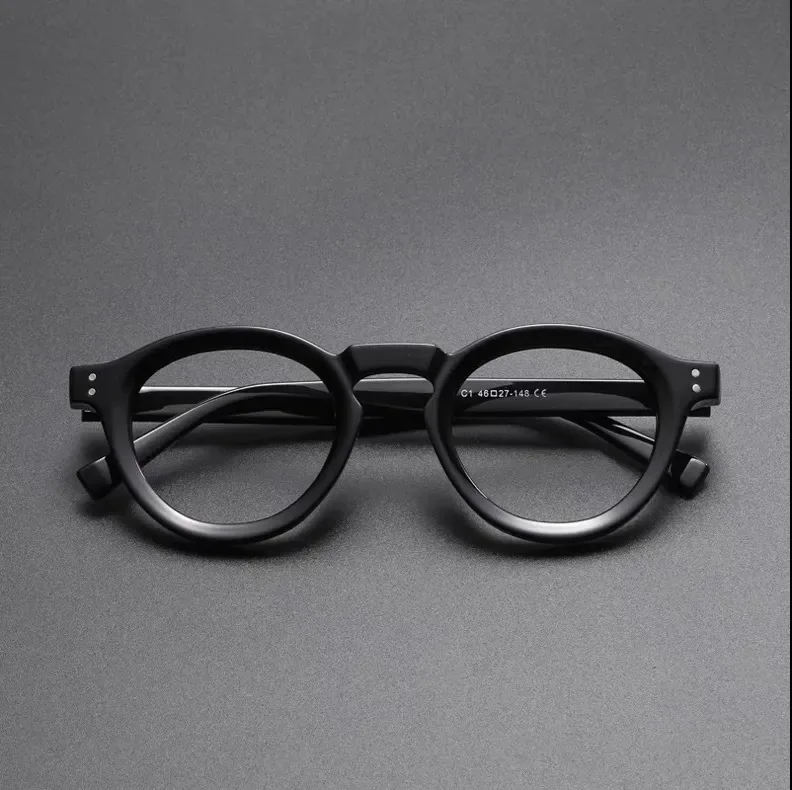 2024 Custom Logo Oval Eyewear High Quality Computer Eyewear Optical Glasses For Man And Woman Frame Glasses Luxury Eyeglasses