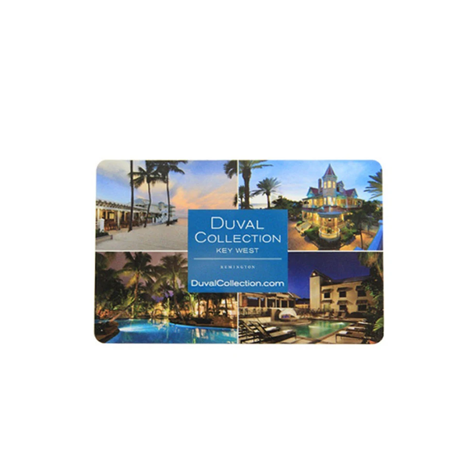 Printing Pvc Rfid Chip Business Hotel Id Card Hotel Key Card For Access Control System
