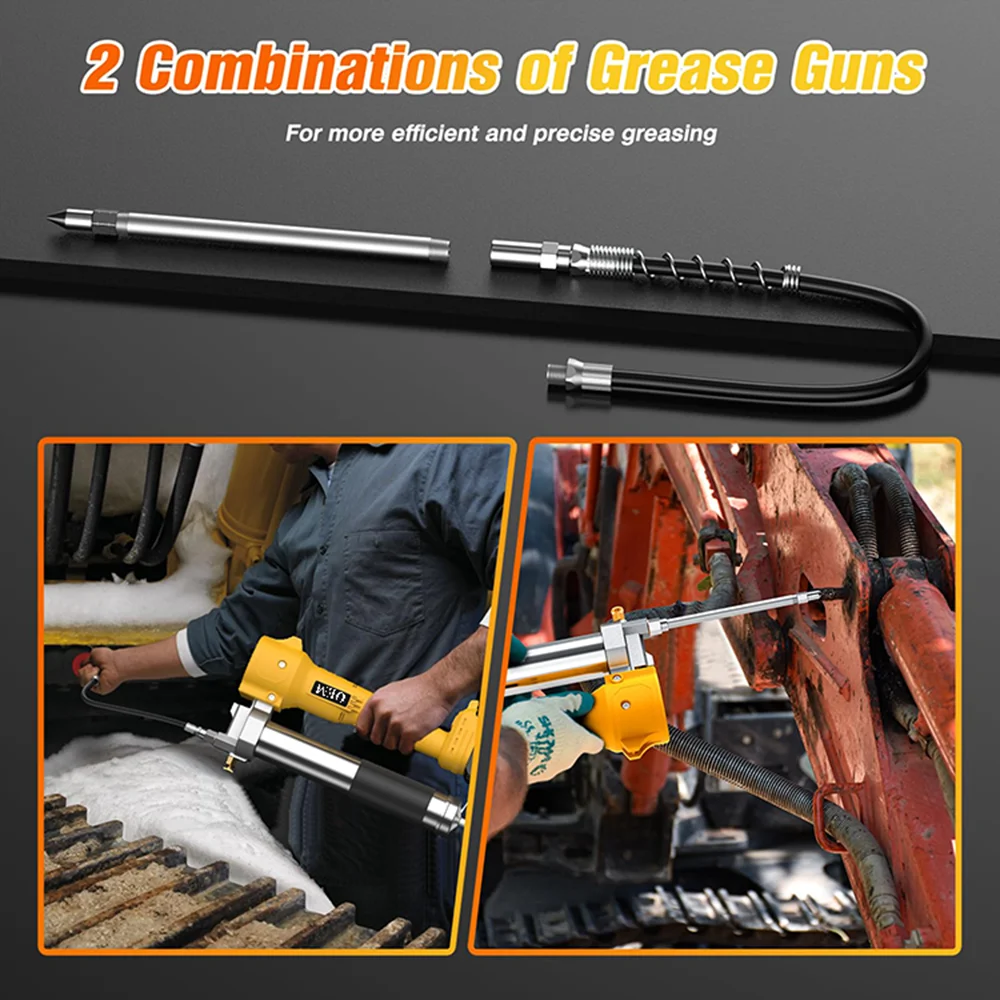 Professional Manufacturing 21V Cordless Electric Grease Gun Cordless Lubricating Oil Filling Machine For Car or Tools