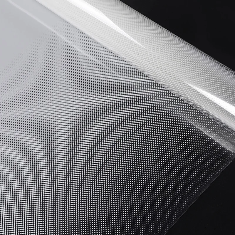 One way gradient glass film for bathroom, hotel, office premium privacy protection film self adhesive material