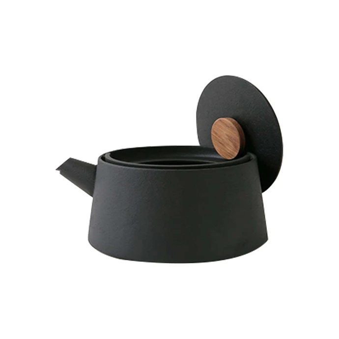 Изысканный чугунный японский чайный чайник ручной работы Nanbu Tekki