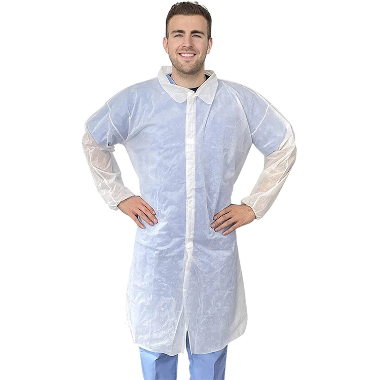 Disposable medical lab gown for various work scenarios,disposable work clothes