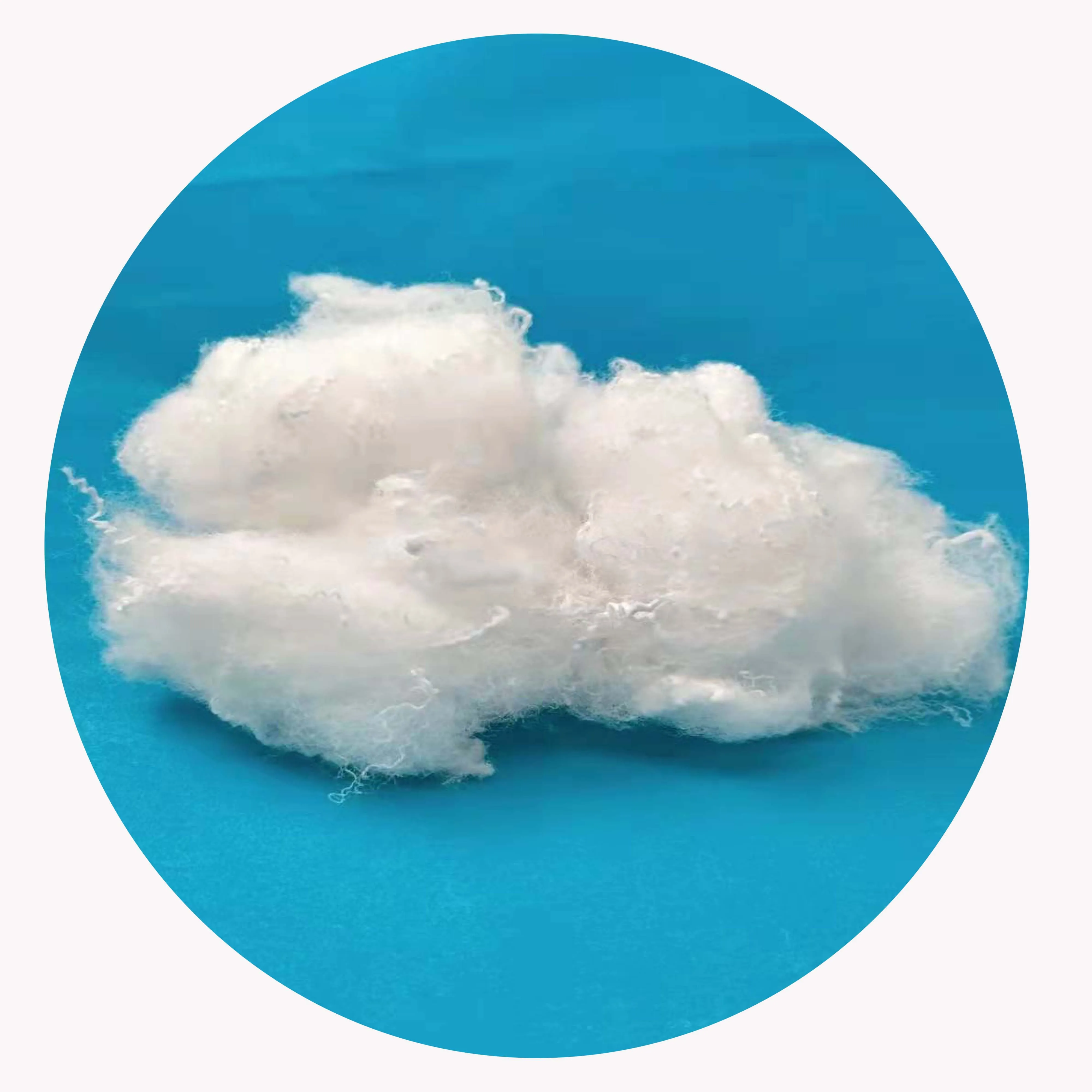 Biodegradable Bicomponent PLA Corn Fiber for Filling