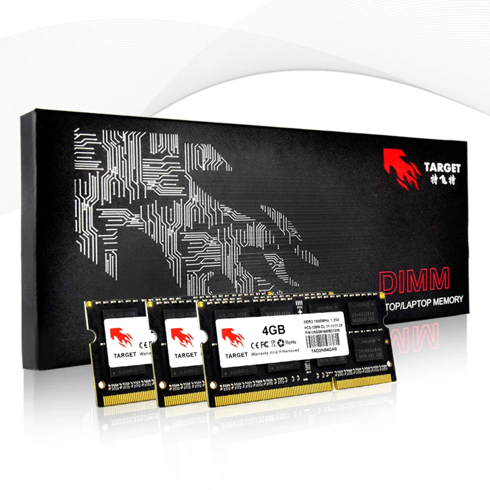 Оперативная память для ноутбука DDR3 DDR 3 RAM 1 35 в 8 Гб 1333 МГц