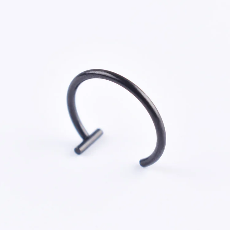 Lip Rings Stainless Steel Horseshoe Labret Monroe Lip Rings Nail Tragus Jewelry