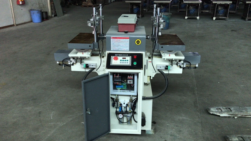 MS3112 Hot Sale Woodworking Horizontal Double-head Tenon Slot Machine High Precision from Foshan China Automatic Spare Parts