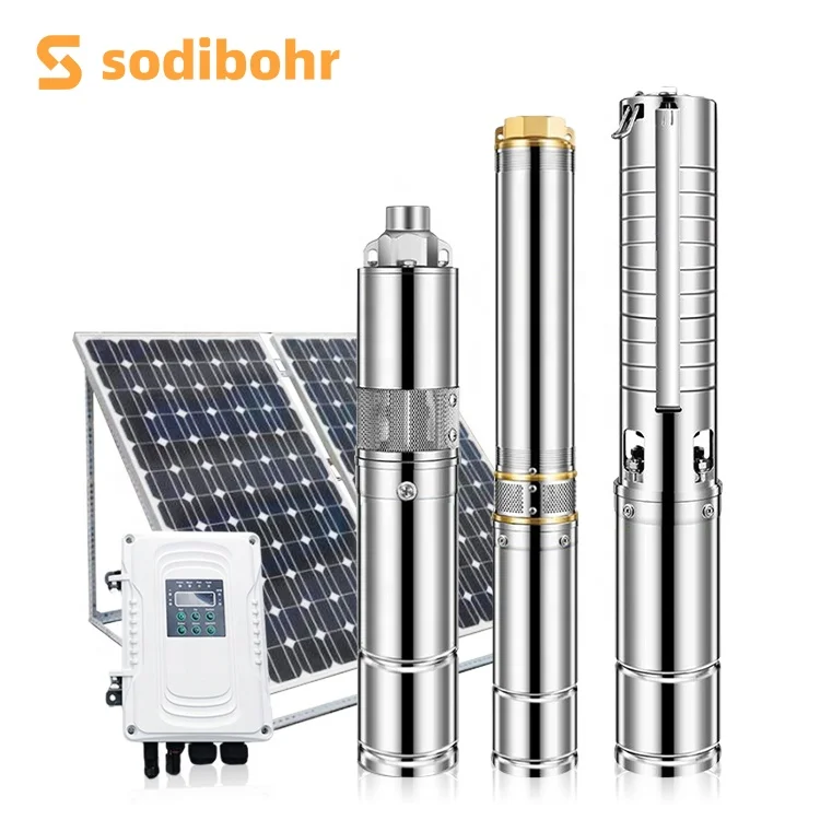 wholesaler factory price 2hp 4inch 6inch 12 volt submersible solar water pumps for agricultural irrigation