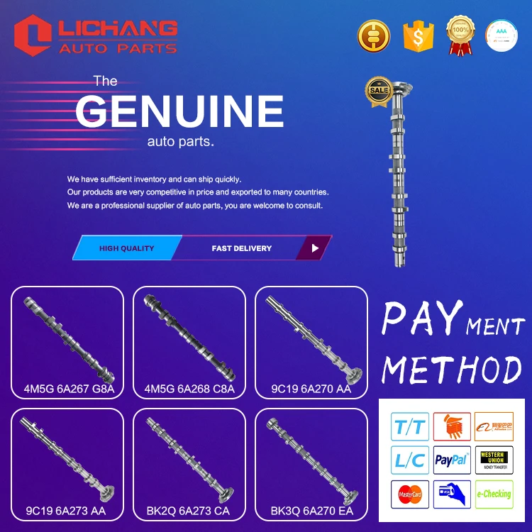 LC автозапчасти выхлоп двигателя и впускной Распредвал для Ford Transit Ranger Everest Focus Fiesta Ecosport Mondeo 140