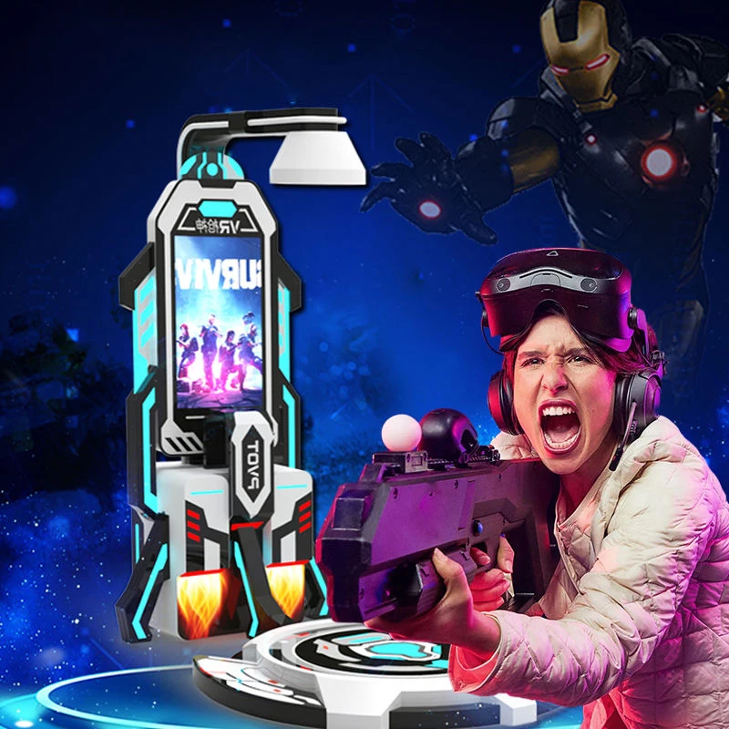 Новый продукт VR Shooting Games Simul набор платформ машина видео аркадная игровая Виртуальная реальность Gun king