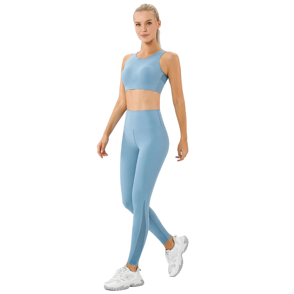 New nude seamless fit lulu yoga pants high waist tight lift hip lulu yoga leggings quick dry running fitness Sports pants