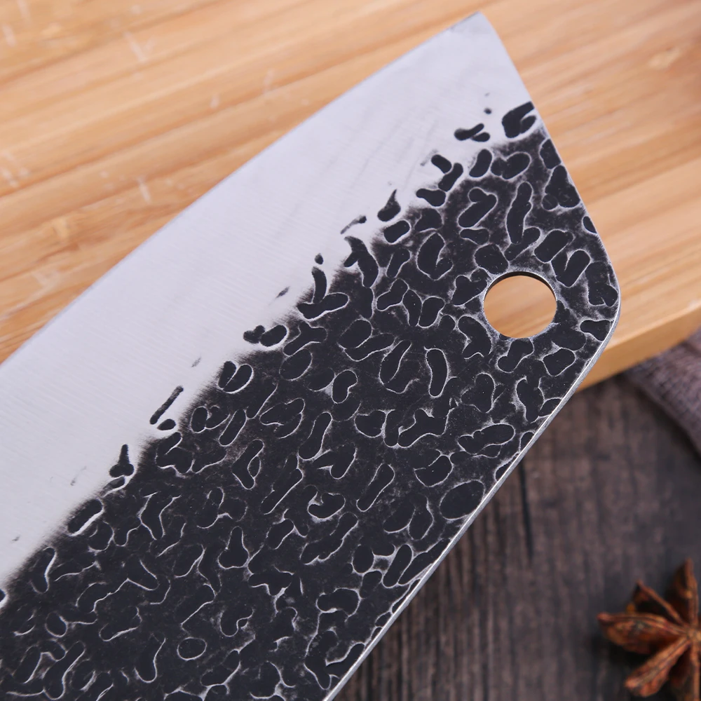 
Factory Direct Kitchen Knives OEM 7.5 Inch Japanese Style Ergonomic Handle Nakiri Blank Manufacturers Chopper Knife Thick Blade 