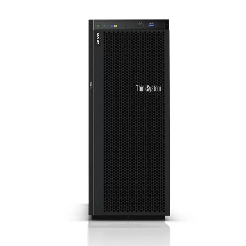 Lenovo Xeon Silver 4210*1/2*16GB memory /3*2TB SATA/ on-board RAID/450W/ST550 tower server Virtualization server