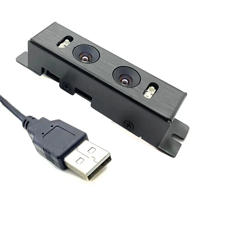 2MP FULL HD 1080P AR0230 Dual Lens USB Camera Module FF HDR With Binocular Wide Dynamic Belt Shell Plug & Play, UVC compliant