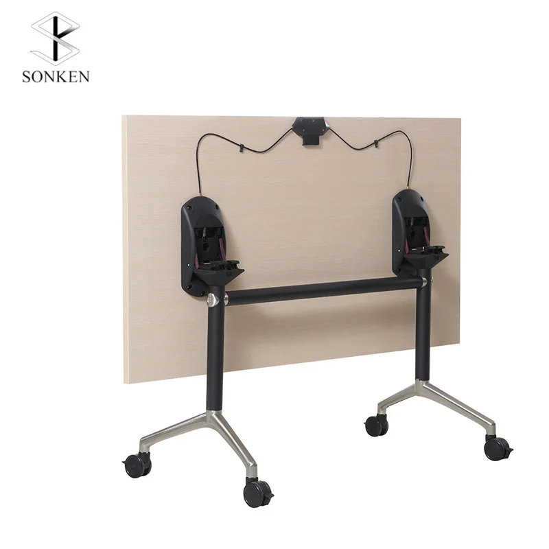 
Sonken wholesale office furniture smart hotel training table conference table with wheels 