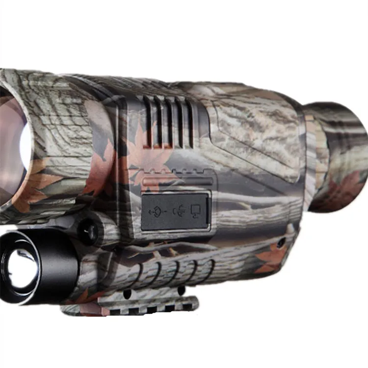 Camouflage 5X40 Monocular Digital Night Vision camera Infrared Day and Night vision hunting telescope scope