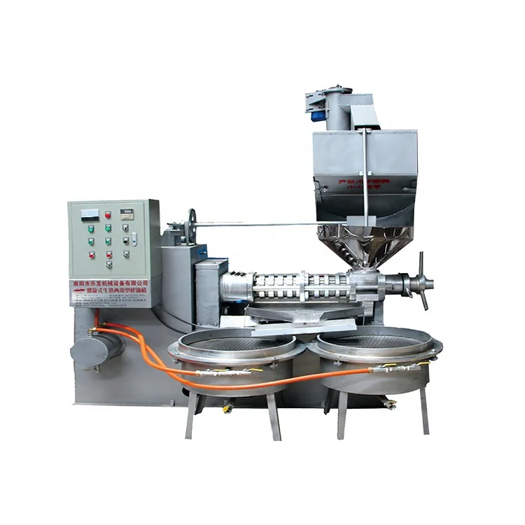6YL-120 screw model oil mill mini standard oil press machine hot press