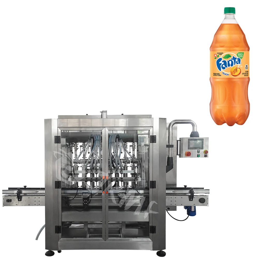 Oil Paint Water Milk Wine Juice Big Liquid Volume Paste Type Filling Machine For Big Container With Good Price For Factory