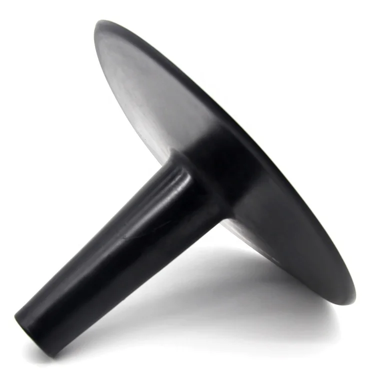 Rubber Pole Base With Long Neck For Speed Agility Slalom Poles And Rounders Posts For Football Training
