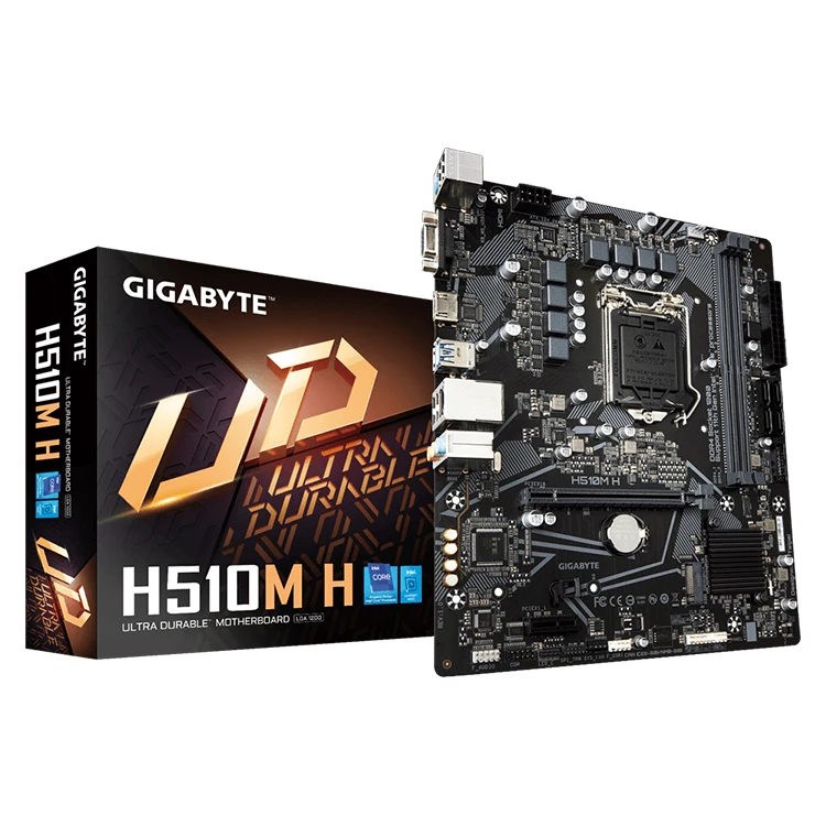 New board for GIGABYTE H510M H Motherboard . 11th and 10th Gen Intel Core Series Processors For LGA 1200 Socket 64G DDR4
