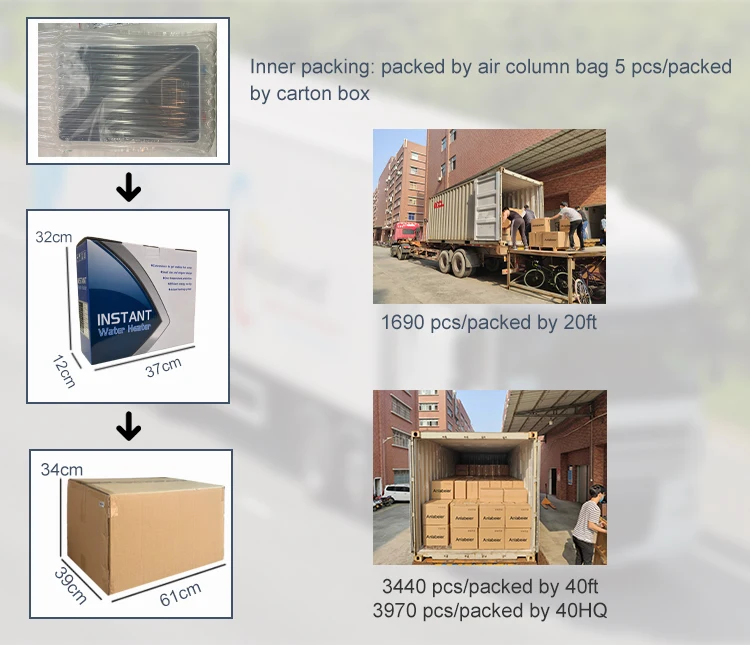 6000w instant water heater