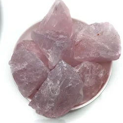 Wholesale Natural Cheap Price of Rock Crystal Stone Raw Crystals Healing Stones Rose Quartz Rough Stone