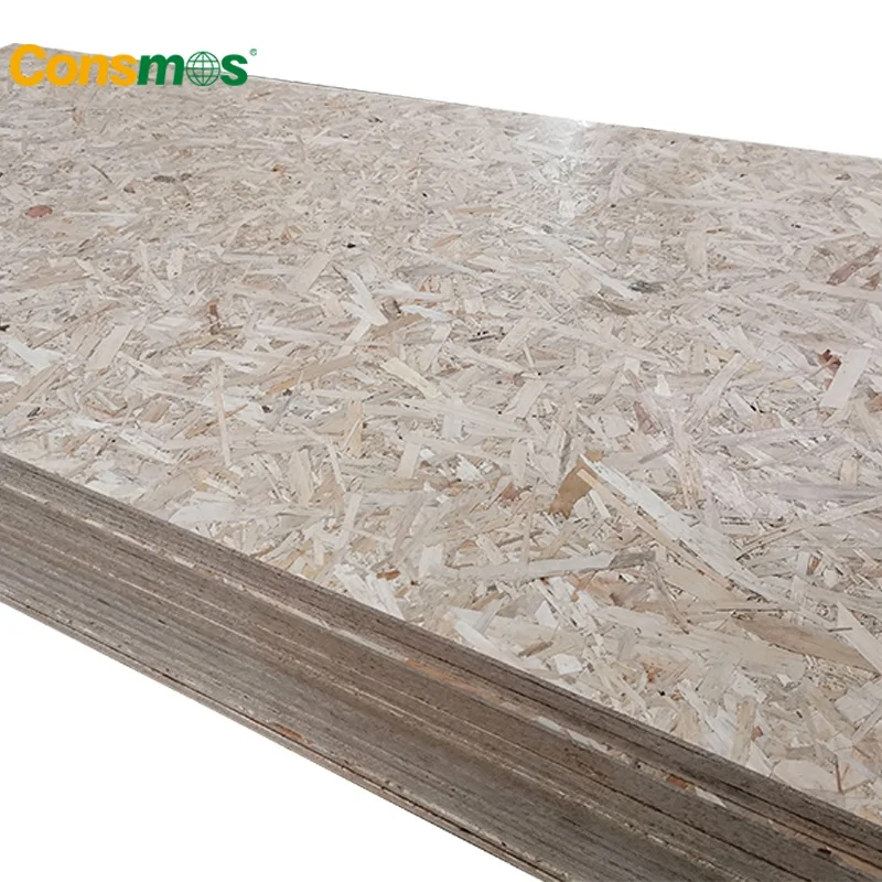 2500x1250 mm 9 mm Oriented Strand Board OSB OSB 3 Sheet for Furniture