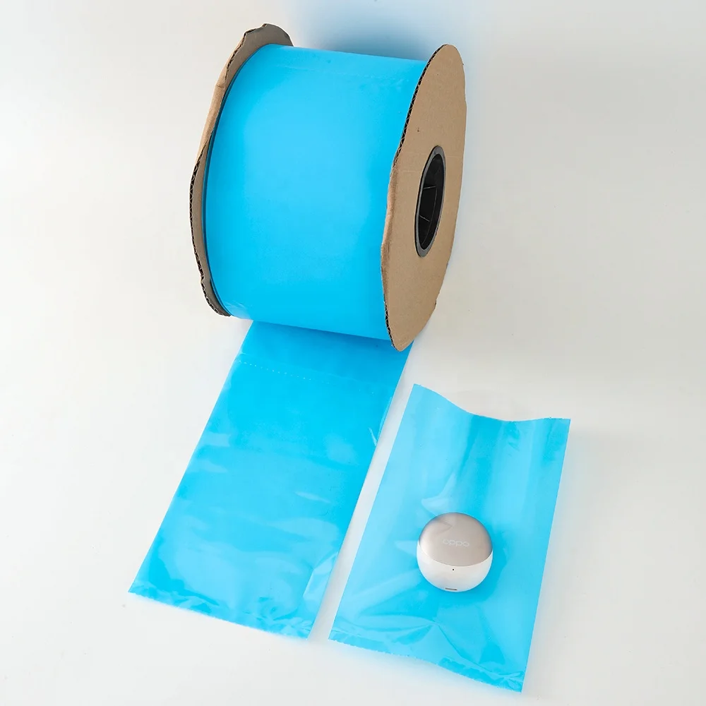 Factory Wholesale  Custom Printed LOGO LDPE Plastic Pre-opened Poly Bag Auto Bag on a Roll, Auto Bag