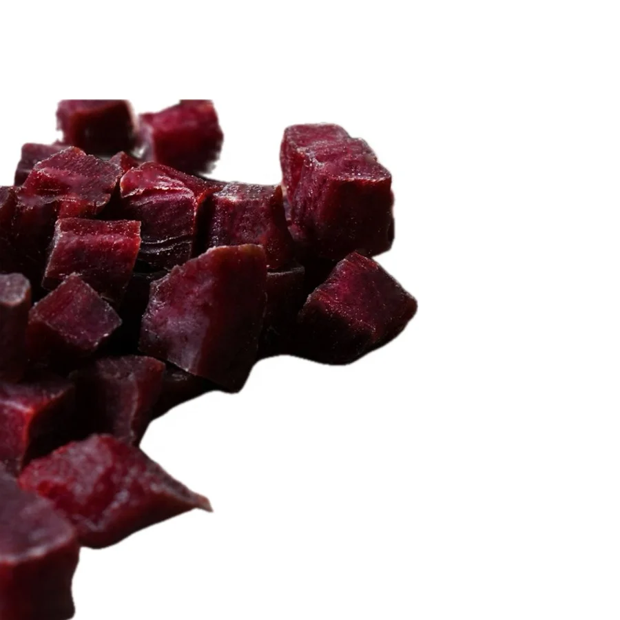 Pet cleaning products vacuum-packed dried beef snacks with selected ingredients