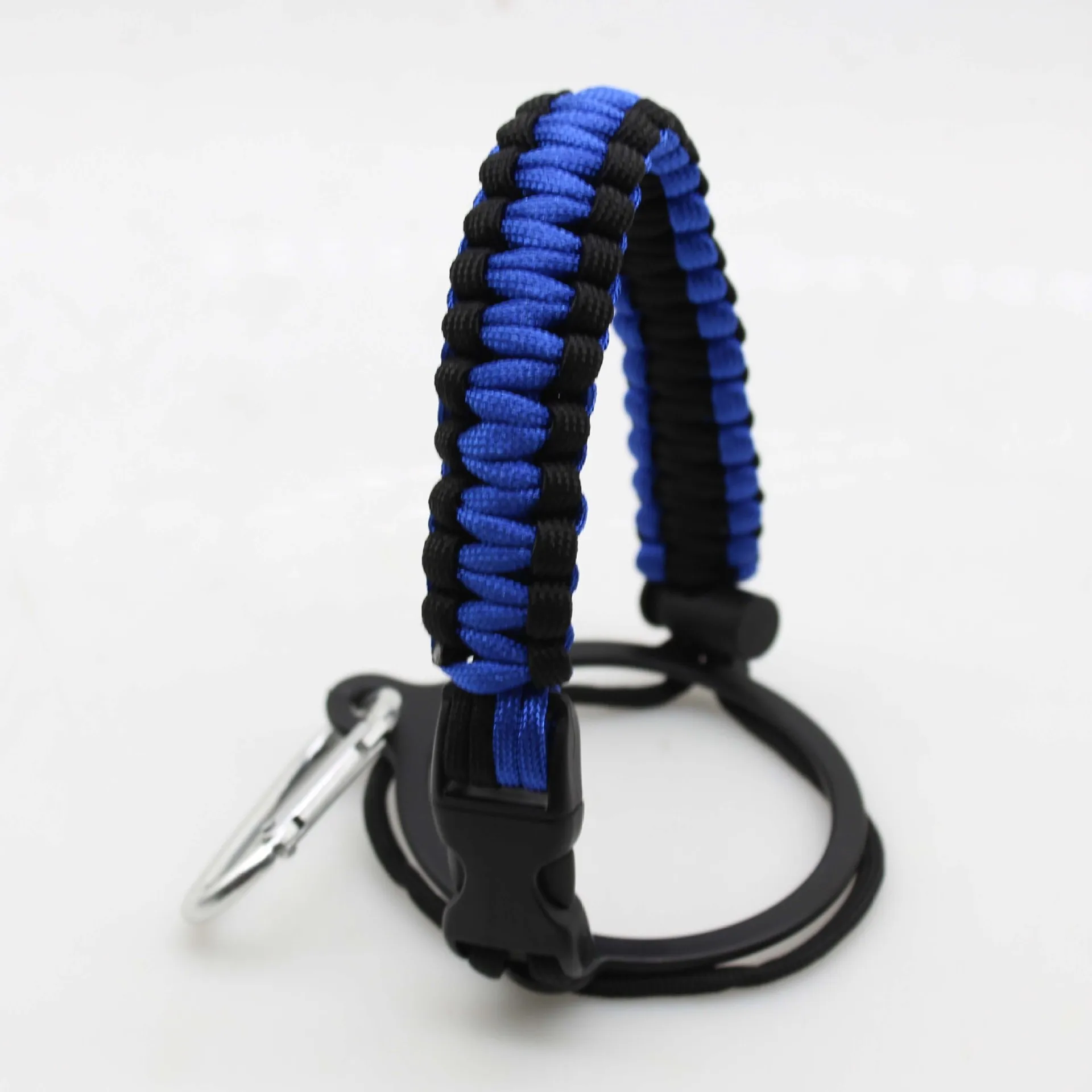 Paracord Bottle Handle paracord Bracelet Strap For Wide Mouth Bottle wholesale Colorful Plastic Buckle Paracord Bottle Handle
