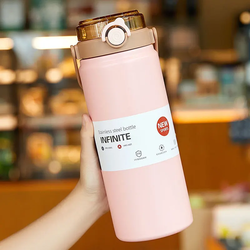 Suxiu Oem  hot sellings2023 Exquisite stainless steel thermos cup, stylish and portable, enjoy hot drinks at any time
