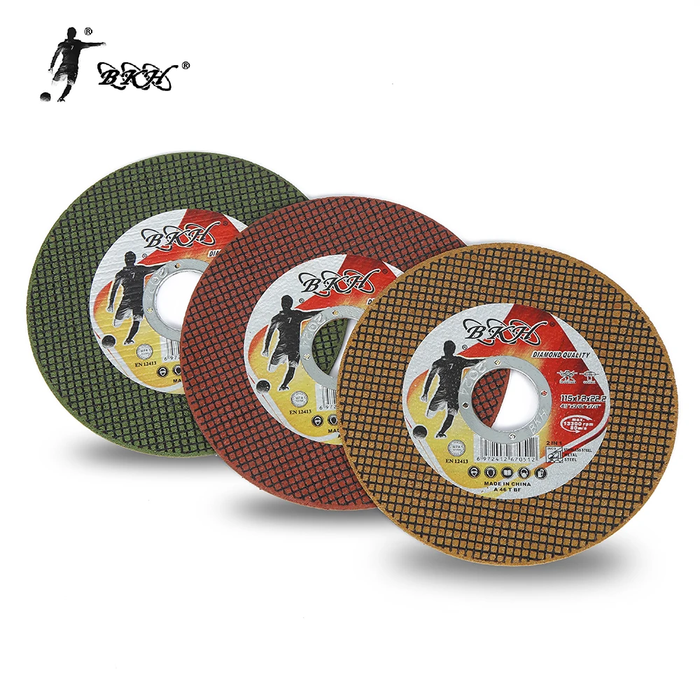 BKH red double net 4.5 inch  115x1.2X22.23mm  Durable Abrasive cut off wheel steel and metal for construction