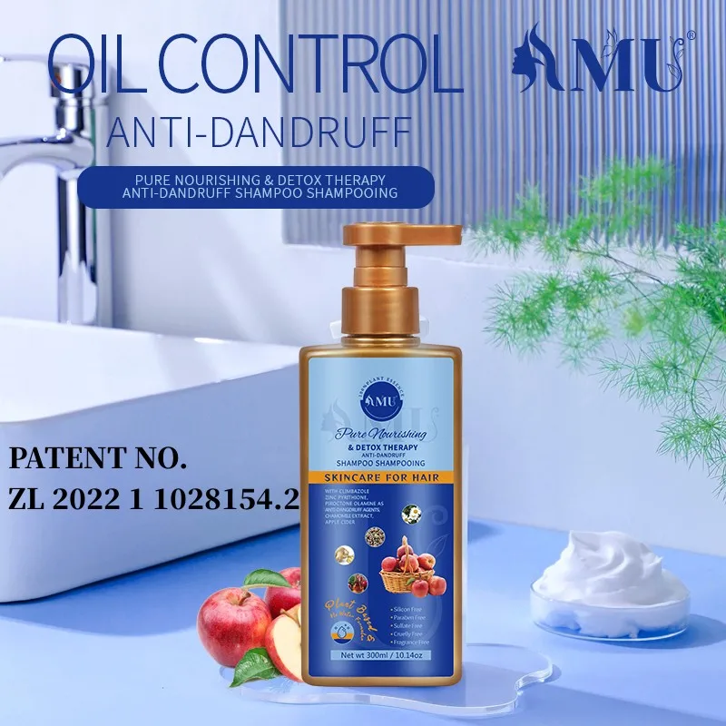 OEM/ODM shampoo and conditioner treat for tinea capitis scalp psoriasis malassezia folliculitis treatment for all types of hair