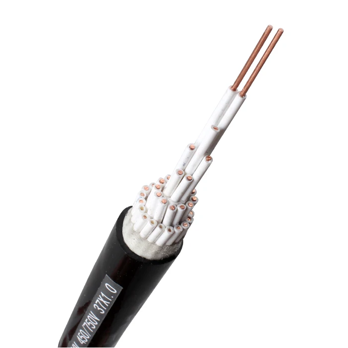 Origin Manufacturers Control Cable Solid Copper Cabling PVC Sheathed KVV 450/750V Flexible Power Cable Insulated Electrical Wire